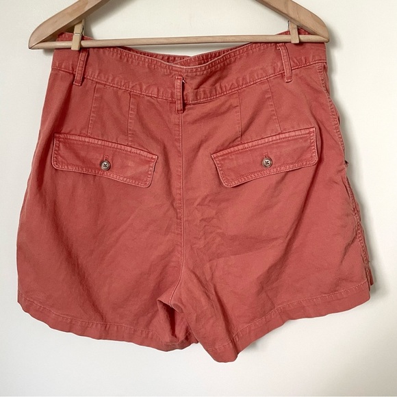 Gap Ultra High Rise Hemp and Cotton Shorts Pink Size 12 Tall - Picture 3 of 6